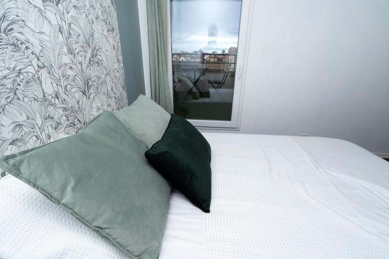 T3-Rare-2 Chambres-Parking Gratuit-2 Terrasses-Netflix-Proche Paris-La Defense Argenteuil Ngoại thất bức ảnh
