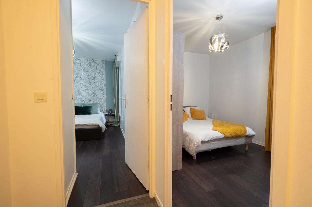 T3-Rare-2 Chambres-Parking Gratuit-2 Terrasses-Netflix-Proche Paris-La Defense Argenteuil Ngoại thất bức ảnh
